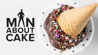 NoBake Edible Cookie Dough Recipe  Man About Cake [upl. by Lavro]