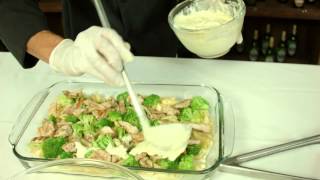 Receta para preparar cavatini de pollo con brocoli con Distincomer [upl. by Hpesoj]