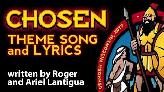 Chosen International Camporee Theme Song OFFICIAL LYRIC VIDEO [upl. by Troc]