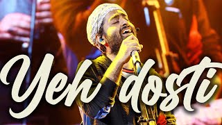 Yeh Dosti Hum Nahi todenge  Arijit Singh Live  Old Songs Medley  29APR22  Rotterdam Concert [upl. by Noam]