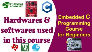 Hardware and software used in embedded c programming course [upl. by Lleira]