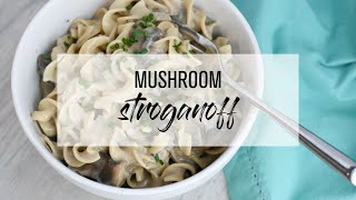 Mushroom Stroganoff [upl. by Rebmak423]