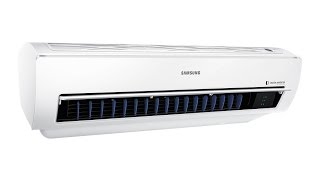 Samsung AR5000 Wall Mount AC with Inverter Technology 24 000 BTUh Review [upl. by Barbur358]