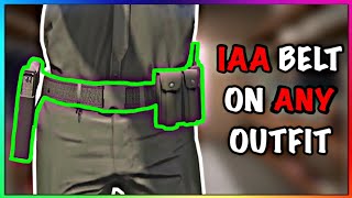 How To Get The IAA Belt After Patch 167 GTA Online [upl. by Buzz334]