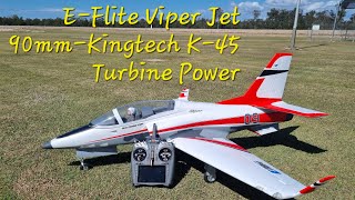 EFlite Viper Jet 90mm K45 Turbine Part 1 [upl. by Rheims]