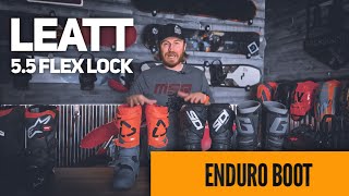 Leatt 55 Flexlock Enduro Boots First Impressions [upl. by Issac]