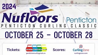 Riku Yanagisawa vs Brad Jacobs  Draw 4  Nufloors Penticton Curling Classic E [upl. by Nyraf]