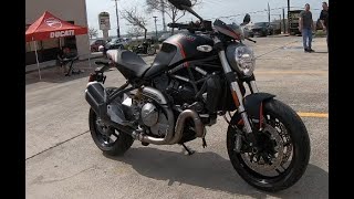 2020 Ducati 821 Monster First Ride  REVIEW [upl. by Jat85]