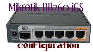 How To Configure Mikrotik RB760 [upl. by Miriam]