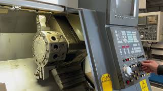 MAZAK SUPER QUICK TURN 10 M CNC lathe with MAZATROL T PLUS MACh4METAL 12 [upl. by Riddle]