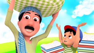 Dhobi Aaya Dhobi Aaya  Hindi Nursery Rhymes  Hindi Balgeet  धोबी आया  Hindi Bal Kavita [upl. by Flodur]