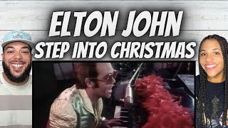 SO FUN FIRST TIME HEARING Elton John  Step Into Christmas REACTION [upl. by Cherice]