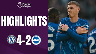 Chelsea vs Brighton 42 Highlights  Premier League  20242025 [upl. by London91]