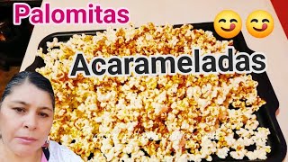 palomitas acarameladas para consumir o para vender 💰💵💲 Gracieladesdemicocina [upl. by Aratahs]