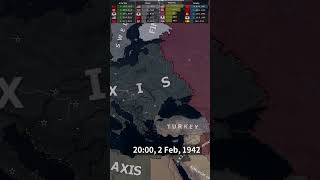 BlackICE German Defeat  HOI4 TIMELAPSE ww2 shorts timelapse heartsofiron4 [upl. by Tekcirc474]