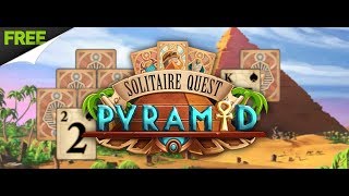 Solitaire Quest Pyramid  Free to Play  Gameplay [upl. by Chow683]