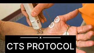 CTS PROTOCOL  HOW TO DO carpal tunnel syndrome study neurology neurotech emg ncs [upl. by Gizela463]