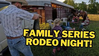 Family Series Rodeo Night with the Smiling Bovine Ranch Crew [upl. by Theurer127]