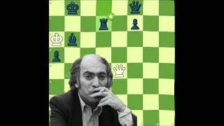 Mikhail Tal Brilliancy ✨🤫 [upl. by Ahsikan]