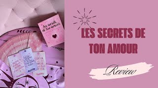 REVIEW LES SECRETS DE TON AMOUR [upl. by Iene]