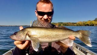 Slip Bobber Fishing For Walleye in Wisconsin  Fall Walleye Fishing Tips [upl. by Monjan]