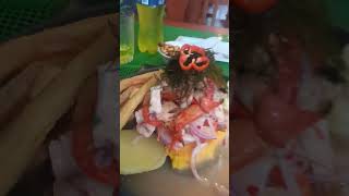 Disgustando un ceviche mixto viralvideo 🍻🍝🇵🇪🇵🇪 [upl. by Ern196]