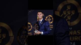 Cristiano Ronaldo Wins the Quinas de Ouro 2024 Award sorts football ronaldo [upl. by Rawdon]