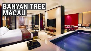 Cotai Pool King Suite  Banyan Tree Macau Room Tour [upl. by Stenger]