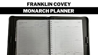 Franklin Covey Monarch Planner  Should you buy it [upl. by Rickart]