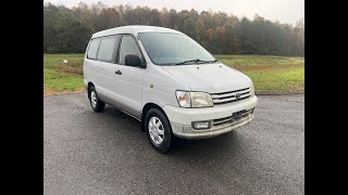 TechMotorsPostalCarscom 1998 Toyota Townace Noah 4x4 41K Miles Factory RHD USA Postal Van RCA POV [upl. by Nohtanhoj255]