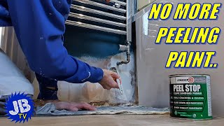 STOP Peeling Paint in ANY Room  ZINSSER PEEL STOP [upl. by Yelnek]