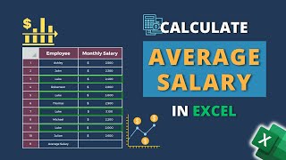 How to Calculate Average Salary in Excel [upl. by Chelton712]