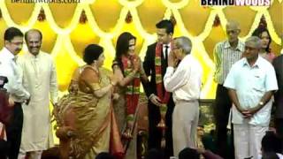 Soundarya Rajinianth Wedding Reception  Part 1 [upl. by Marchall181]