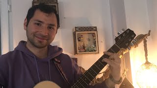 İlvanlım  Öğretmen Hanım  Muaillim Akorlarla Gitar Çalımı [upl. by Shurwood]