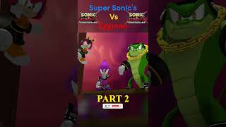 Two Super Sonics Vs Eggman Part 2 sonicxshadowgenerations shorts [upl. by Nedearb158]