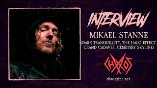 Mikael Stanne discusses Cemetery Skyline and upcoming The Halo Effect and Dark Tranquillity albums [upl. by Nathanson]