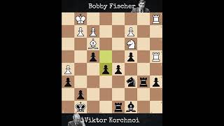 Bobby Fischer vs Viktor Korchnoi  Blitz 1970 [upl. by Alyek]