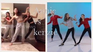 Annie vs Kenzie chicken girls dance [upl. by Asillam]