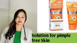 Acne pimple free homoeopathic face creamAqui plus cream🌿🍀✅ [upl. by Immas]