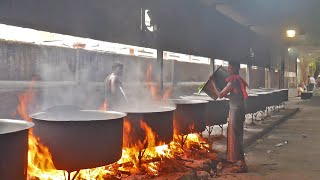 500 kg Beast Mutton Biryani Festival in Indian Wedding [upl. by Nitsrik]