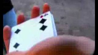 DAVID BLAINE BEST CARD TRICK EVER [upl. by Ayanahs804]