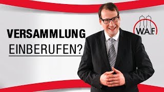 Darf die SBV eine Versammlung schwerbehinderter Menschen im Betrieb einberufen  Betriebsrat Video [upl. by Odnalro]