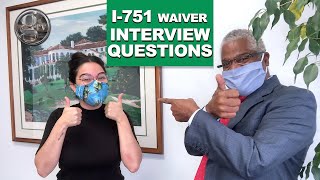 Green Card I751 Waiver Mock Interview  What to Expect at your USCIS Interview  GrayLaw TV [upl. by Ozan]