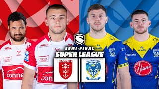 Hull Kingston Rovers vs Warrington Wolves  SemiFinal  Super League 2024 [upl. by Heim]