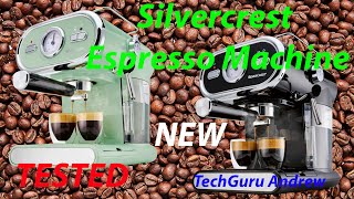 Silvercrest Espresso Machine SEM 1100 E1 [upl. by Utica]