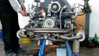 1641cc VW Engine Dual Kadrons First Start [upl. by Winwaloe]