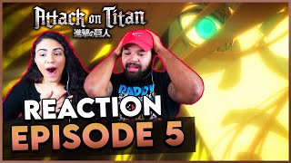 EREN I KEEP MOVING FOWARD  Attack on Titan Season 4 Episode 5 Reaction and Review [upl. by Madelena]