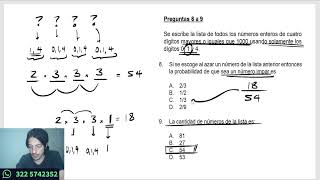 Solución del Examen de admisión UdeA del 28 y 29 de octubre de 2024 jornadas 1 y 3  RL [upl. by Akenahc]