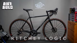 BIKE BUILD roadbike  Ritchey Logic [upl. by Nileuqcaj161]