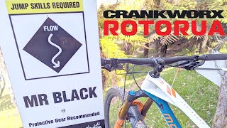 Crankworx Rotorua 2022  Riding Mr Black  Skyline MTB Park [upl. by Regdor543]